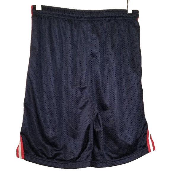 New England Patriots Shorts Reebok On Field Blue Authentic Sideline Men's Medium - Picture 3 of 9